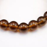 Japanese Natural Smoky Quartz 9mm Bead Bracelet 22.3g (ID:73409)