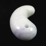 Natural Itoigawa Jadeite Lavender 30mm Magatama 12.6g with Certificate (ID:73443)