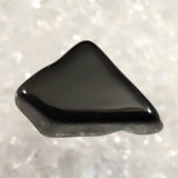 Japanese Natural Obsidian 17mm Polished Rough Stone 1.8g (ID:73703)