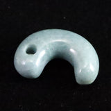 Natural Itoigawa Jadeite Green 24mm Magatama 5.2g with Certificate (ID:75009)