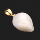 Japanese Natural Onokoro Quartz 14mm Rough Stone Pendanttop 2.1g (ID:75043)