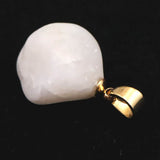 Japanese Natural Onokoro Quartz 14mm Rough Stone Pendanttop 2.1g (ID:75043)
