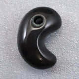 Japanese Natural Obsidian 25mm Magatama 5.7g (ID:75179)