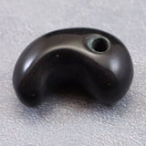 Japanese Natural Obsidian 25mm Magatama 5.7g (ID:75179)