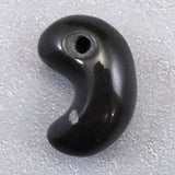 Japanese Natural Obsidian 25mm Magatama 5.7g (ID:75179)