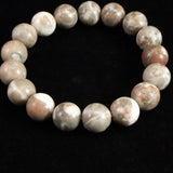 Japanese Natural Tosa Sakura 12mm Bead Bracelet 40.4g (ID:76011)