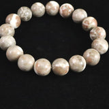 Japanese Natural Tosa Sakura 12mm Bead Bracelet 40.4g (ID:76011)