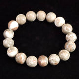 Japanese Natural Tosa Sakura 12mm Bead Bracelet 40.4g (ID:76011)