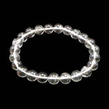 Japanese Natural Quartz 8mm Bead Bracelet 18.4g (ID:76574)
