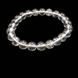 Japanese Natural Quartz 8mm Bead Bracelet 18.4g (ID:76574)