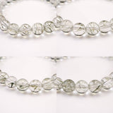 Japanese Natural Quartz 8mm Bead Bracelet 18.4g (ID:76574)