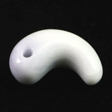 Natural Itoigawa Jadeite Lavender 29mm Magatama 10.9g with Certificate (ID:76677)