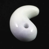 Natural Itoigawa Jadeite Lavender 29mm Magatama 10.9g with Certificate (ID:76677)