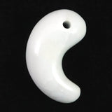 Natural Itoigawa Jadeite Lavender 29mm Magatama 10.9g with Certificate (ID:76677)