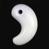 Natural Itoigawa Jadeite Lavender 29mm Magatama 10.9g with Certificate (ID:76677)
