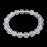 Japanese Natural Quartz 10mm Bead Bracelet 28.7g (ID:76961)