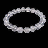 Japanese Natural Quartz 10mm Bead Bracelet 28.7g (ID:76961)