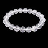 Japanese Natural Quartz 10mm Bead Bracelet 28.7g (ID:76961)