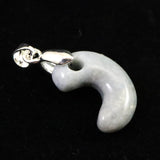 Natural Itoigawa Jadeite Blue Magatama Pendant 3.2g with Certificate (ID:77272)
