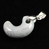 Natural Itoigawa Jadeite Blue Magatama Pendant 3.2g with Certificate (ID:77272)