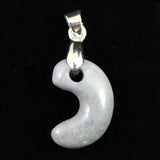 Natural Itoigawa Jadeite Blue Magatama Pendant 3.2g with Certificate (ID:77272)