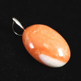 Natural Pink Gem Coral Pendant Top 1.96g from Miyakojima, Japan (ID:77757)