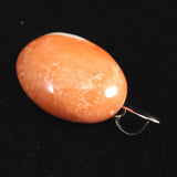 Natural Pink Gem Coral Pendant Top 1.96g from Miyakojima, Japan (ID:77757)