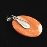 Natural Pink Gem Coral Pendant Top 1.96g from Miyakojima, Japan (ID:77757)