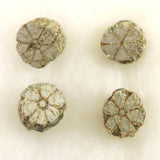 Japanese Natural Cerasite Cherry Blossom Stone Rough Stone Set of 4 1.05g (ID:77839)