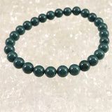 Izumo Jasper Grade SA Bead Bracelet 6mm 8.8g with Directory Card (ID:78230)