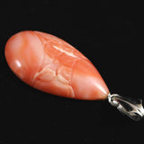 Natural Pink Gem Coral Pendant Top 2.18g from Miyakojima, Japan (ID:79369)