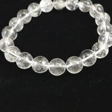 Japanese Natural Quartz Grade A 10mm Bead Bracelet 31.3g (ID:80240)