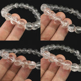 Japanese Natural Quartz Grade A Bead Bracelet 10mm 31.3g with Certificate (ID:80240)
