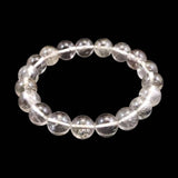 Japanese Natural Quartz 10mm Bead Bracelet 28.1g (ID:82700)