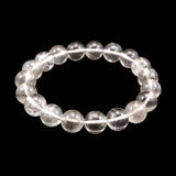 Japanese Natural Quartz 10mm Bead Bracelet 28.1g (ID:82700)