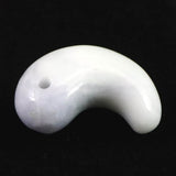 Natural Itoigawa Jadeite Lavender 30mm Magatama 12.4g with Certificate (ID:82788)