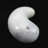 Natural Itoigawa Jadeite Lavender 30mm Magatama 12.4g with Certificate (ID:82788)