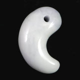 Natural Itoigawa Jadeite Lavender 30mm Magatama 12.4g with Certificate (ID:82788)