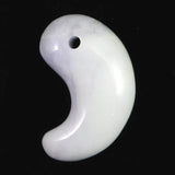 Natural Itoigawa Jadeite Lavender 30mm Magatama 12.4g with Certificate (ID:82788)