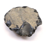 Japanese Natural Obsidian 78mm Rough Stone 118.7g (ID:83068)