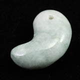 Natural Itoigawa Jadeite Light Green 30mm Magatama 12.23g with Certificate (ID:83445)
