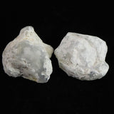 Japanese Natural Agate Grade AA Grade A Rough Stone Single-Sided Polished Pair 77.6g (ID:83979)