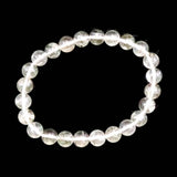 Japanese Natural Quartz 8mm Bead Bracelet 17.2g (ID:84863)