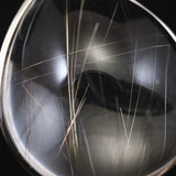 Japanese Natural Quartz ルチル入 ドロップ型 Pendanttop 27mm 12.6g with Directory Card (ID:85490)