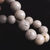 Japanese Natural Ninigi Quartz 12mm Bead Bracelet 41.3g (ID:86221)