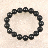 Japanese Natural Kamuikotan Stone Blue 12mm Bead Bracelet 43.5g (ID:86259)