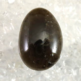 Japanese Natural Mine Smoky Quartz Oval Loose Stone 28mm 5.61g (ID:87203)