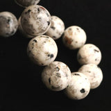 Japanese Natural Ise Granite 12mm Bead Bracelet 41.9g (ID:87927)