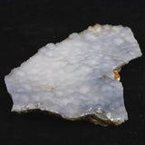 Japanese Natural Blue Chalcedony 92mm Rough Stone 39.5g (ID:88127)