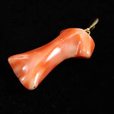 Japanese Natural Gem Coral Pendanttop 2.87g (ID:88228)